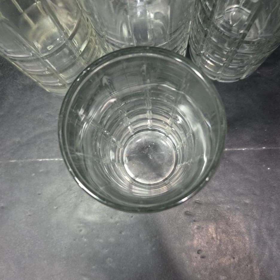 Anchor Hocking Tartan Manchester Tumblers, Set Of 4, Vintage Drinkware Glasses - Thumbnail 7