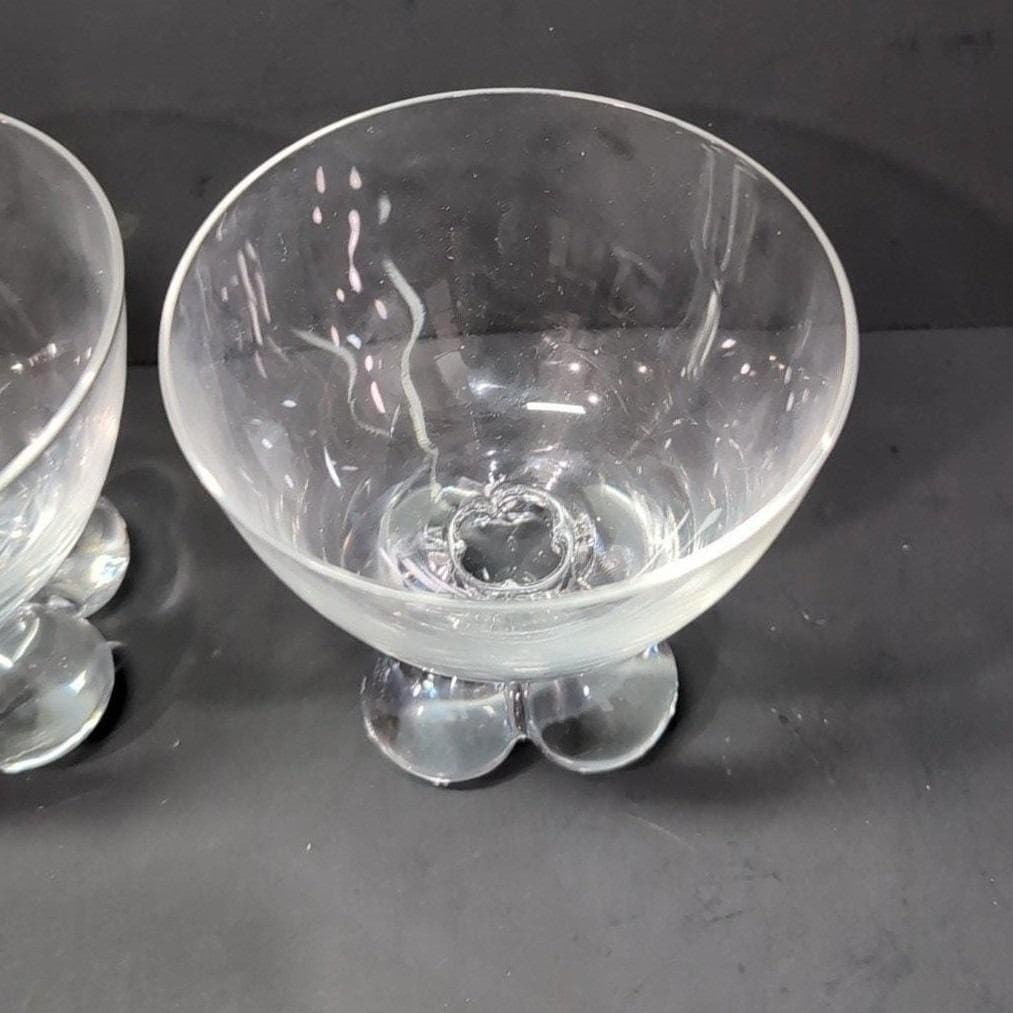 Tiffin Franciscan Du Jour Champagne Glasses, Set of 2, Vintage Sherbet Glassware - Thumbnail 6
