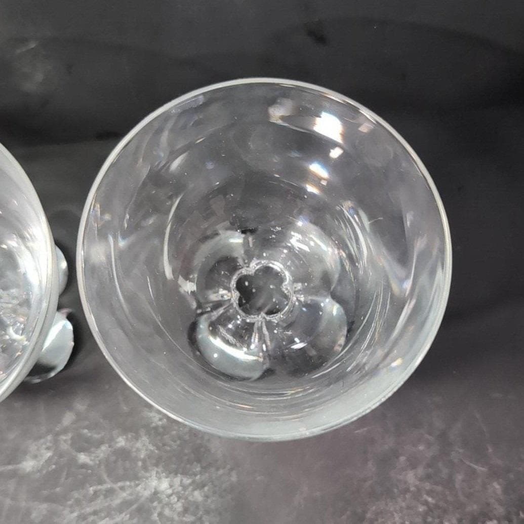 Tiffin Franciscan Du Jour Champagne Glasses, Set of 2, Vintage Sherbet Glassware - Thumbnail 5