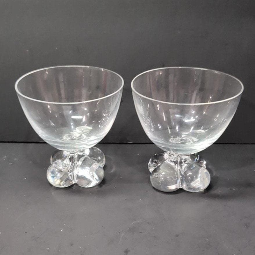 Tiffin Franciscan Du Jour Champagne Glasses, Set of 2, Vintage Sherbet Glassware - Thumbnail 10