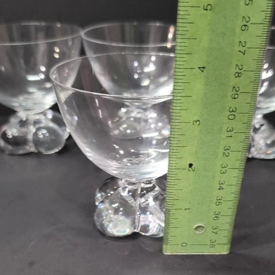 Tiffin Franciscan Du Jour Champagne Coupes, Set of 4, Vintage Sherbet Glasses - Thumbnail 2