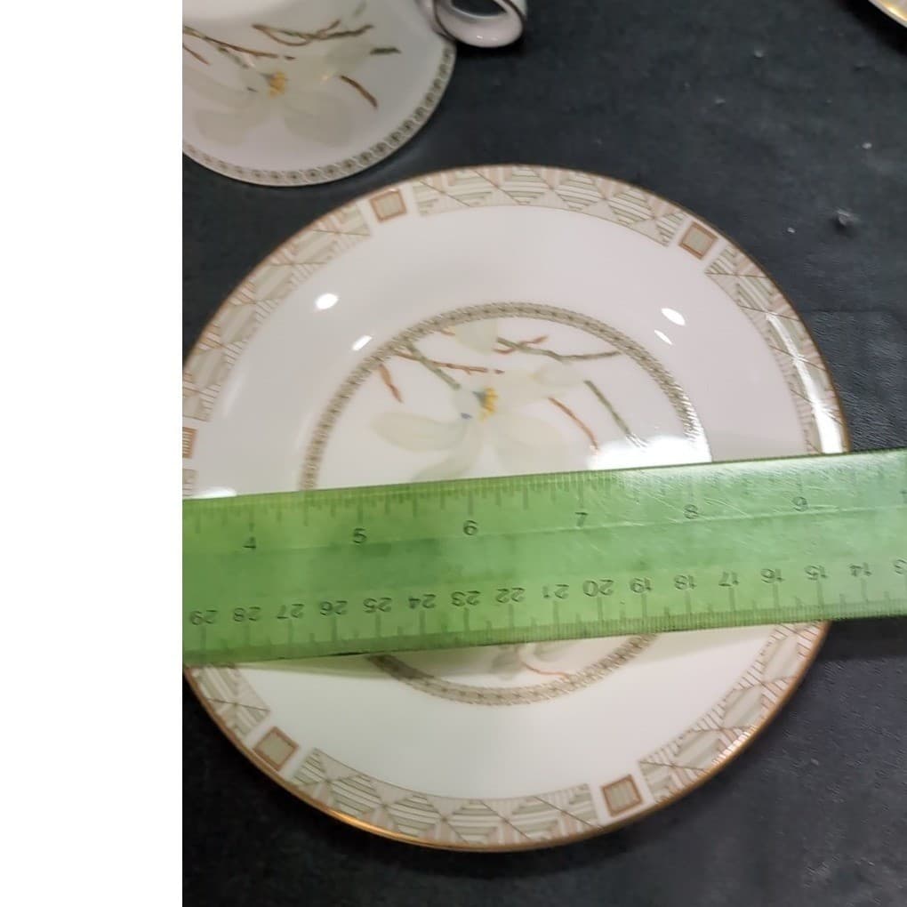 Royal Doulton White Nile Four Piece Place Setting, Vintage Fine China Tableware - Thumbnail 9