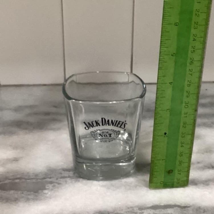 Jack Daniels Old No. 7 Lowball Glasses, Set of 2, Weighted Bottom Emboss Barware - Thumbnail 6