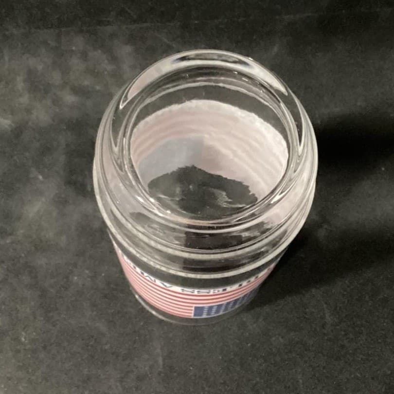 American Flag "God Bless America" Tumblers, Set of 2, Vintage Patriotic Glasses - Thumbnail 5