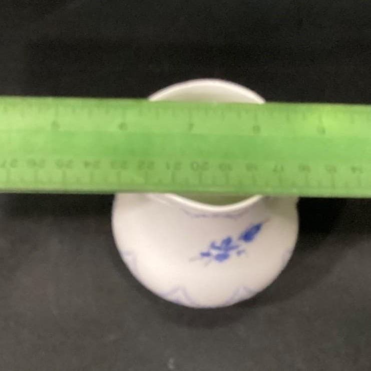 Alboth & Kaiser Alba-Kunst Bavaria Demitasse Creamer Vintage Blue Floral Pitcher - Thumbnail 8