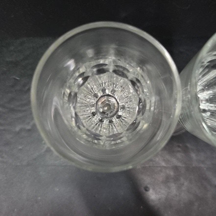Italian Crystal Champagne Flutes, Set of 2 Wedding Toast Glasses, Clear Stemware - Thumbnail 5