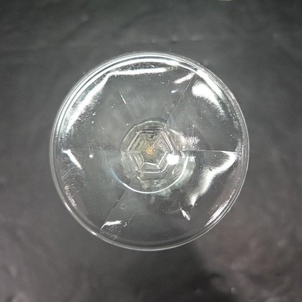 Italian Crystal Champagne Flutes, Set of 2 Wedding Toast Glasses, Clear Stemware - Thumbnail 4