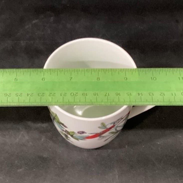 BrylaneHome Christmas Jolly Time Coffee Cups, Set of 2, Holiday Ribbon Designs - Thumbnail 7