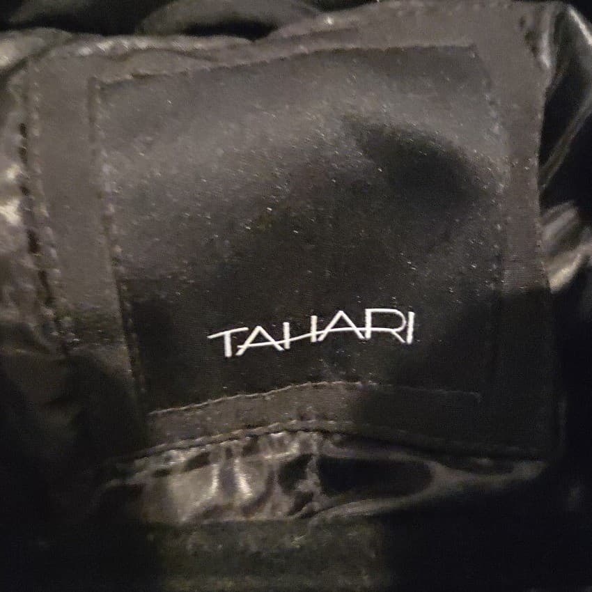 Tahari Black Softshell Full Zip Hooded Jacket, Men's Large, Pocket Utility Tech - Thumbnail 5