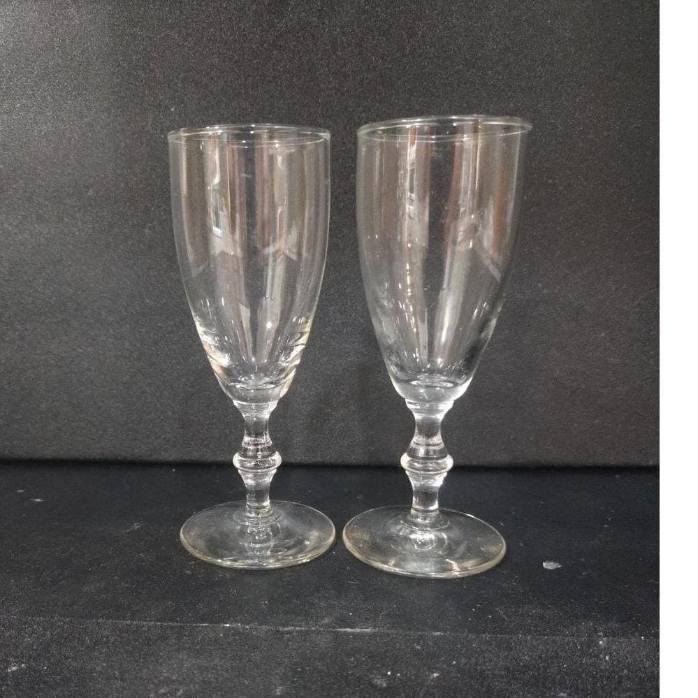 Libbey Georgian Clear Whiskey Sour Glasses, Set of 2, Vintage Stemware Drinkware - Thumbnail 7