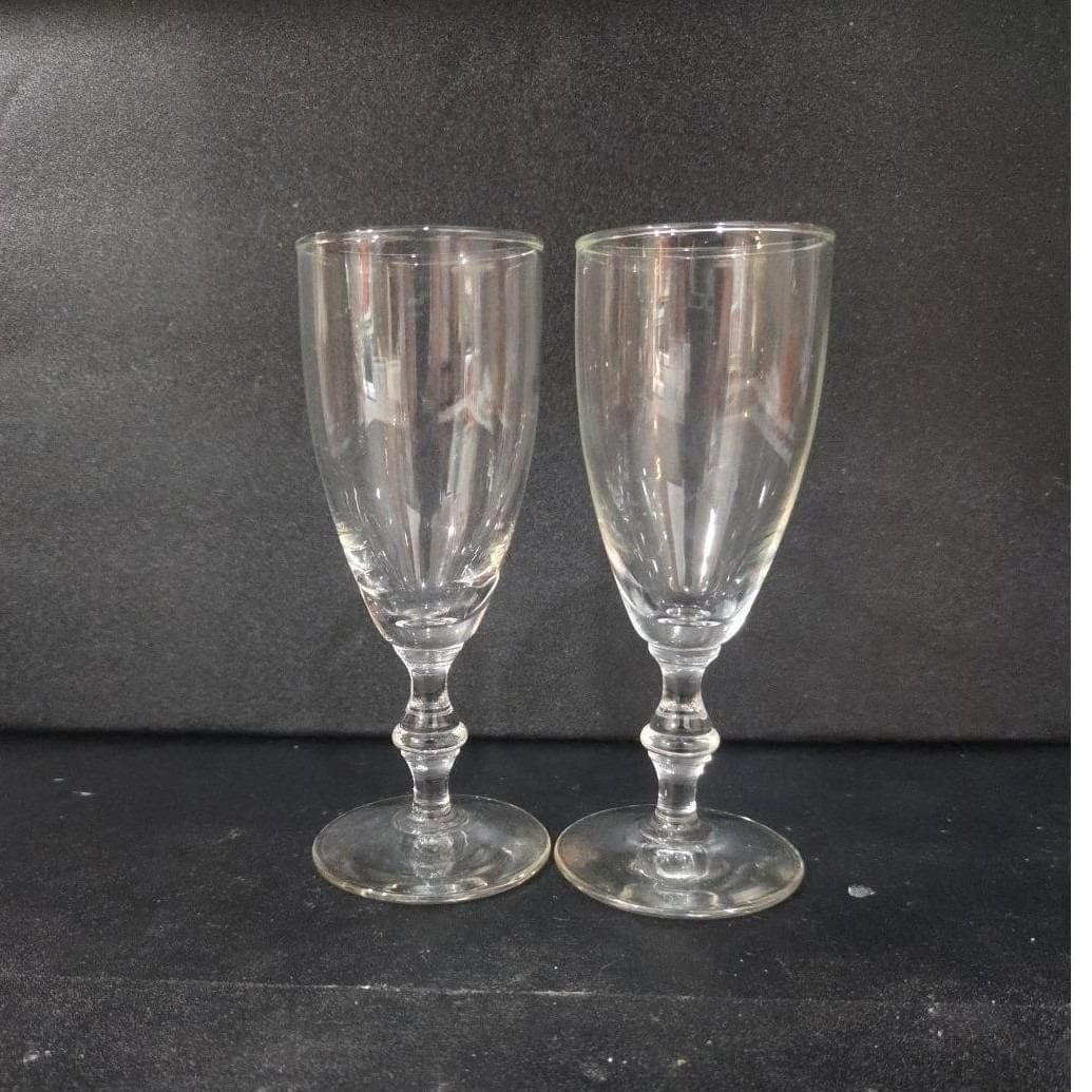 Libbey Georgian Clear Whiskey Sour Glasses, Set of 2, Vintage Stemware Drinkware - Thumbnail 8