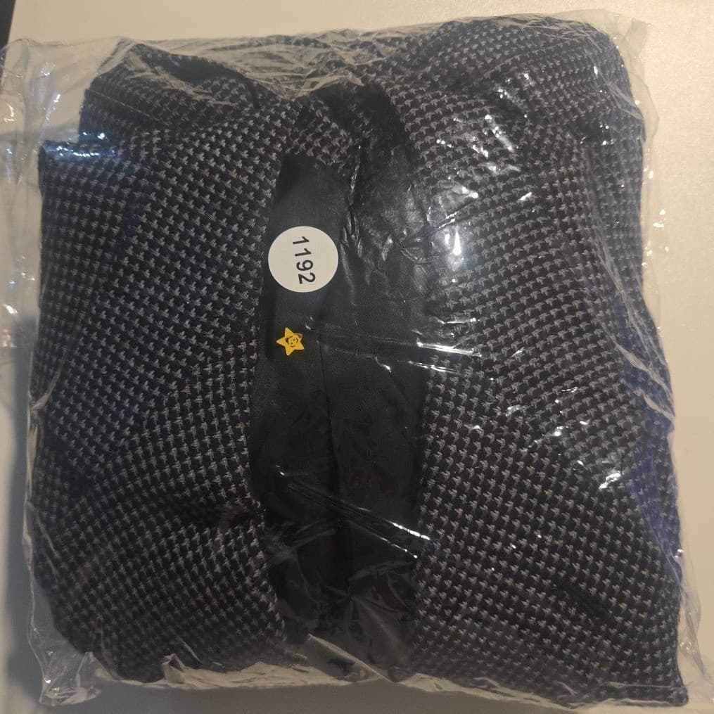 Canali Proposta Grey Houndstooth Wool Blazer, Men's 52R Sport Coat, Italian Made - Thumbnail 12