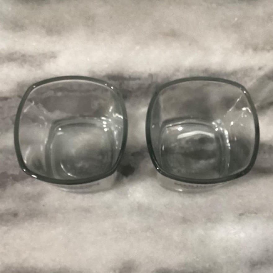 Jack Daniels Old No. 7 Lowball Glasses, Set of 2, Weighted Bottom Emboss Barware - Thumbnail 4