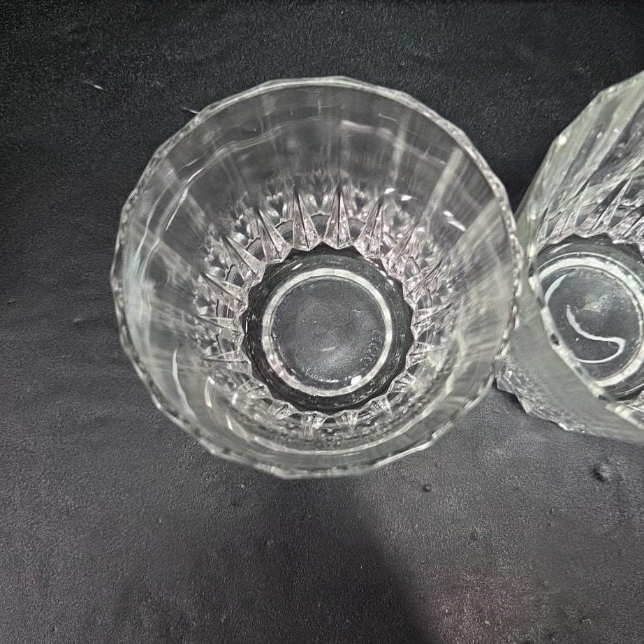 Pasabahce Old Fashioned Tumblers, Set of 2, Vertical Panels Rocks Glass, Barware - Thumbnail 5