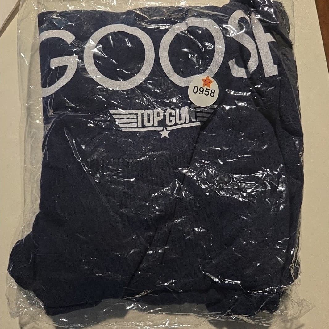 Top Gun "Talk To Me Goose" Navy Blue Graphic T-Shirt, Ripple Junction, S6 - Thumbnail 8