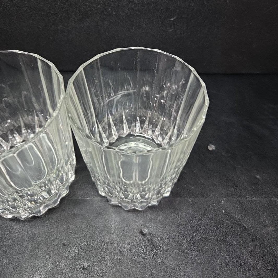 Pasabahce Old Fashioned Tumblers, Set of 2, Vertical Panels Rocks Glass, Barware - Thumbnail 6