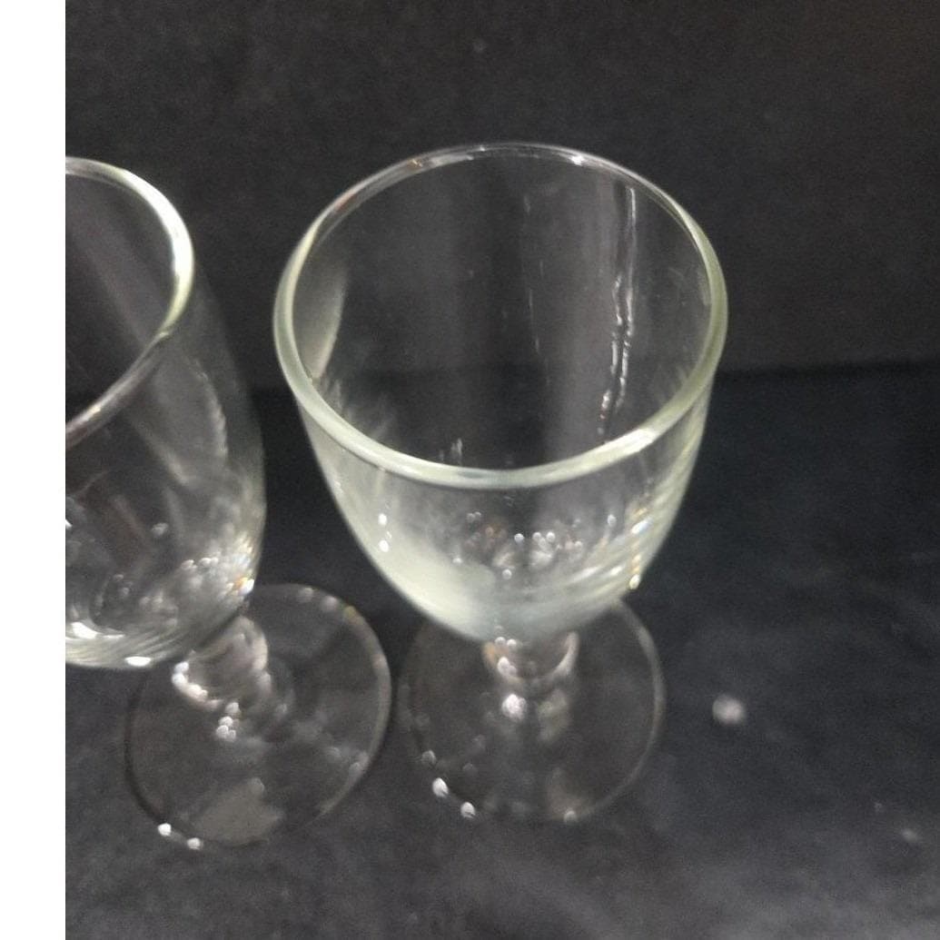 Libbey Georgian Clear Whiskey Sour Glasses, Set of 2, Vintage Stemware Drinkware - Thumbnail 5