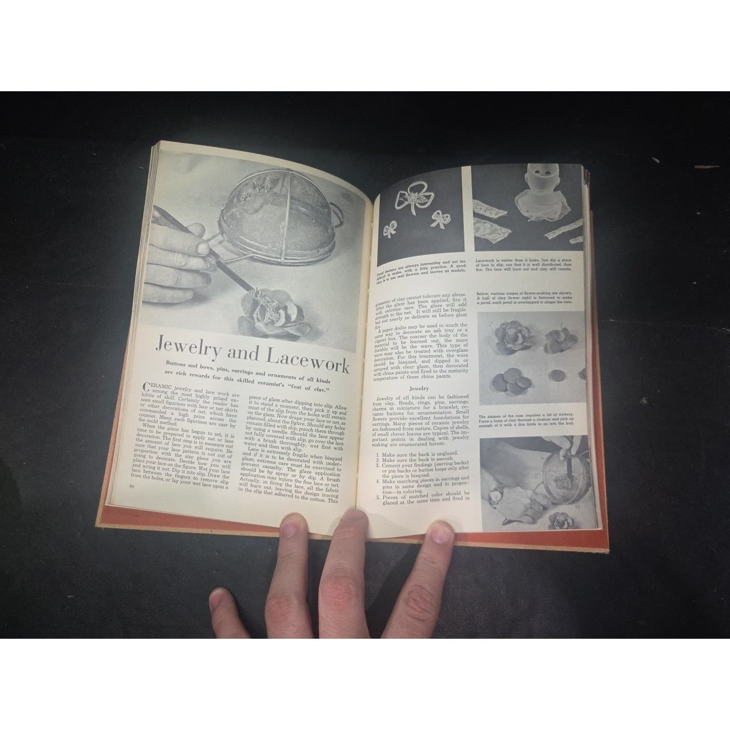 Ceramics Handbook by N. Richard Hyman, 1959 Arco Publishing, DIY Pottery Book - Thumbnail 5