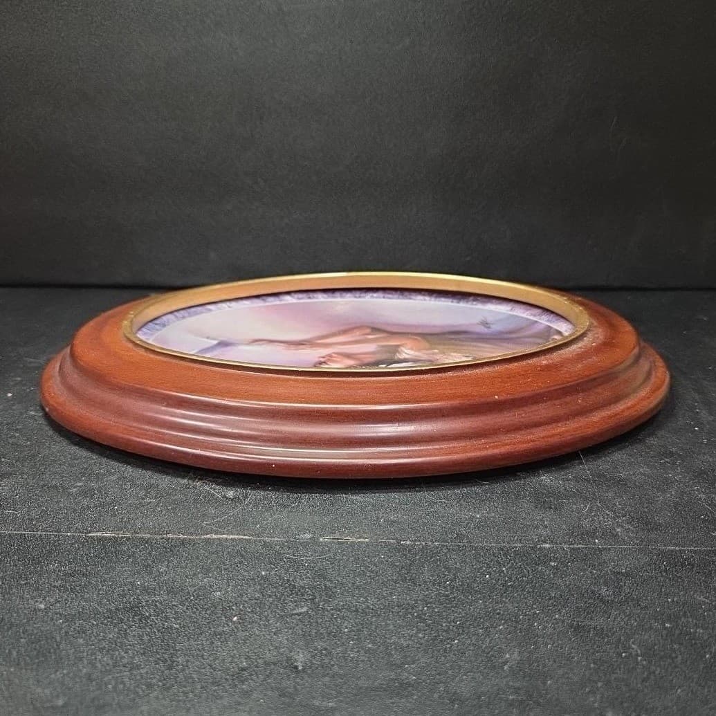 Bradford Exchange "The Vision" Collector Plate, Messengers of Spirit Collection - Thumbnail 7