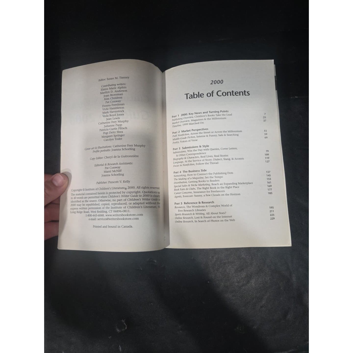 Children's Writer Guide to 2000 by Institute of Children's Literature, Paperback - Thumbnail 3