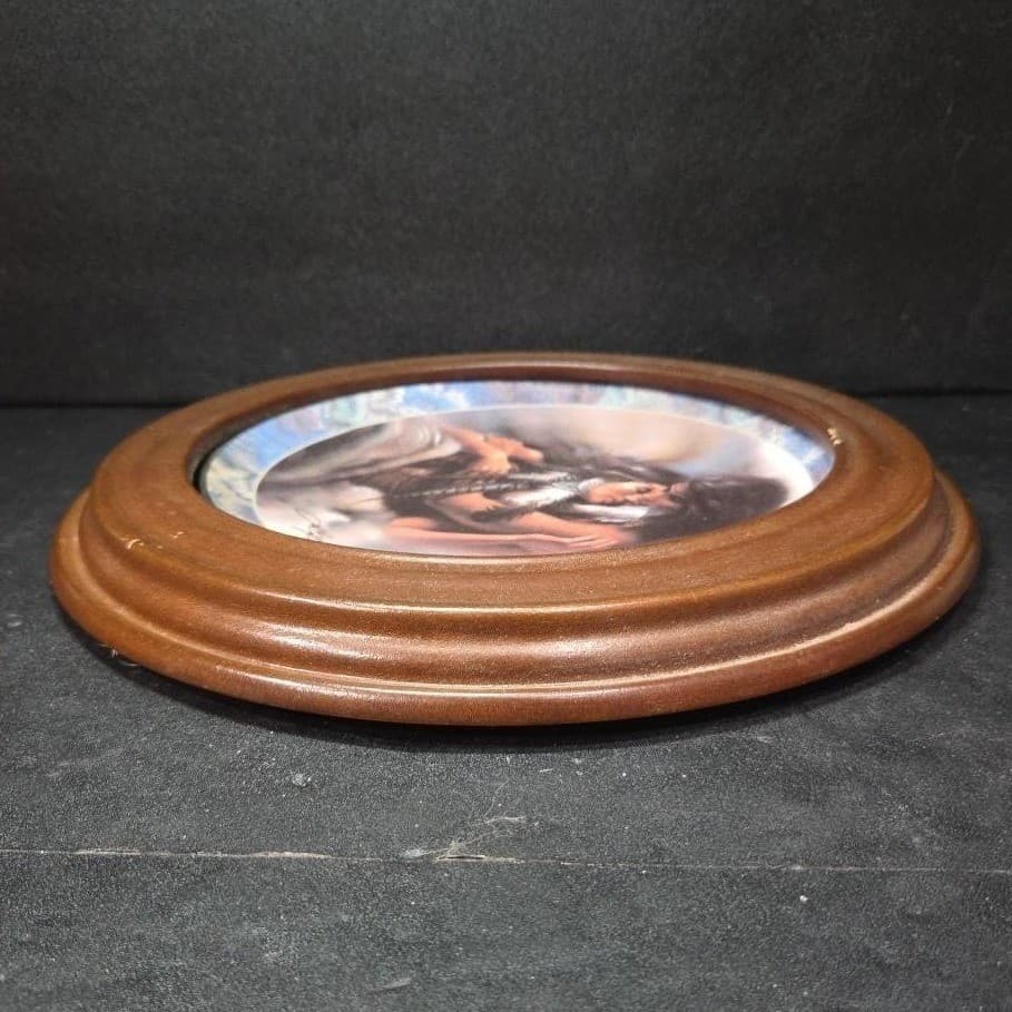 Bradford Exchange "The Lovers" Collectible Plate, Native American Soul Mates - Thumbnail 9