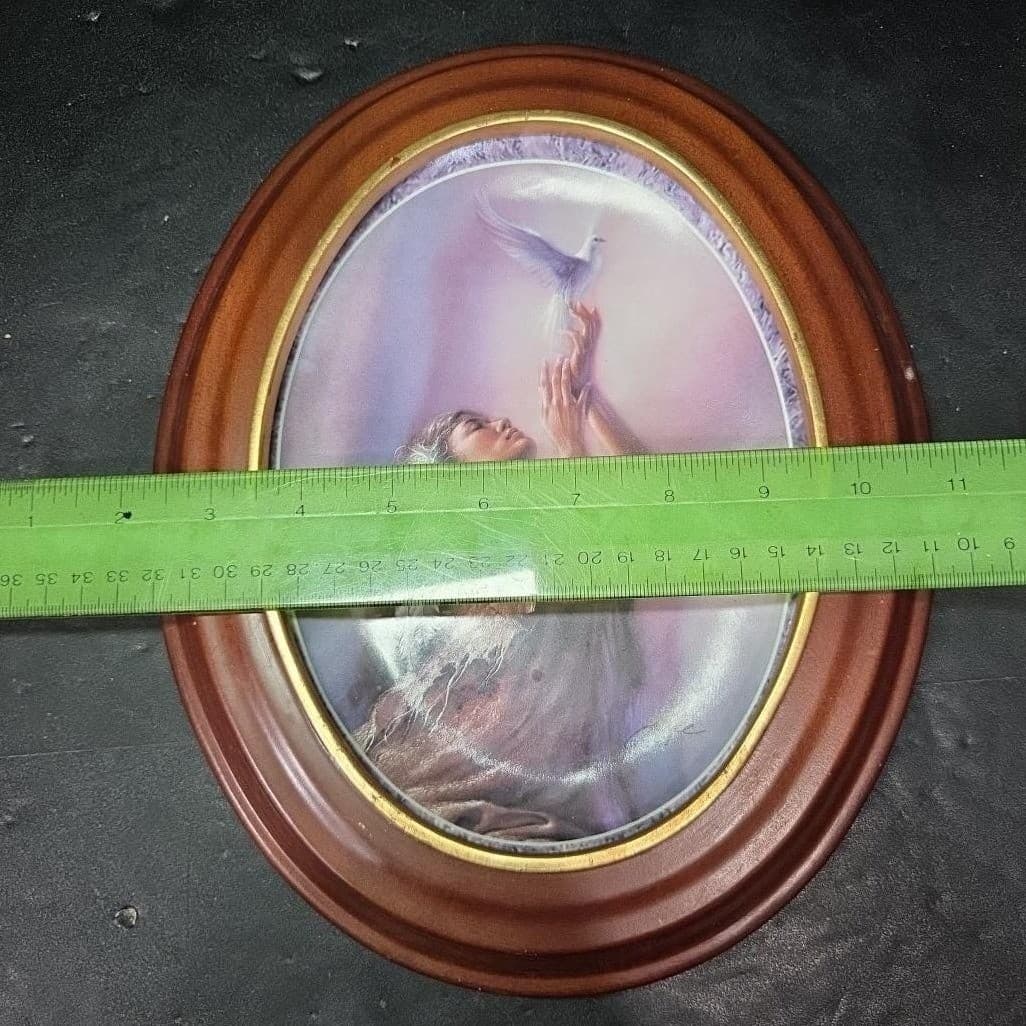 Bradford Exchange "The Vision" Collector Plate, Messengers of Spirit Collection - Thumbnail 5