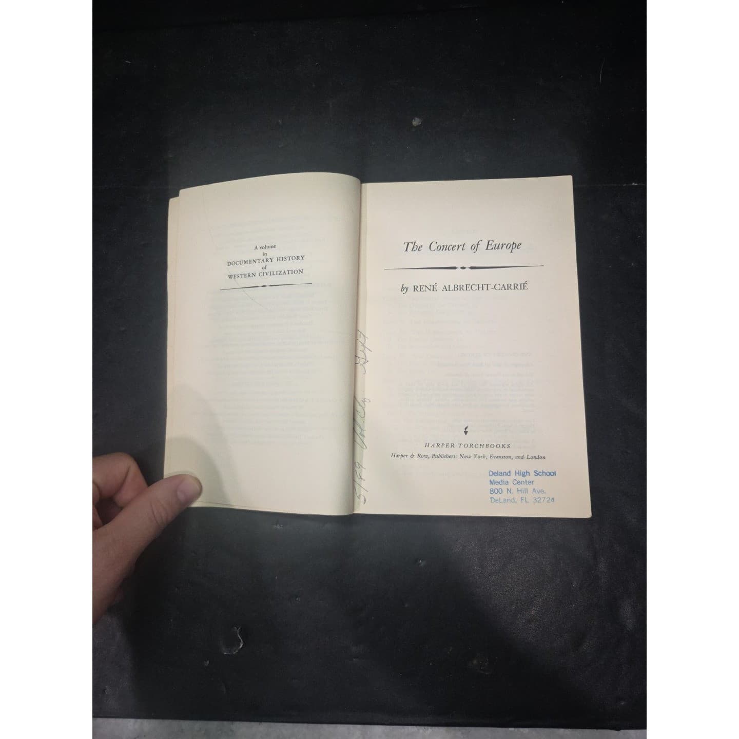 The Concert of Europe 1815-1914 by Rene Albrecht-Carrie, Harper Torchbooks - Thumbnail 4