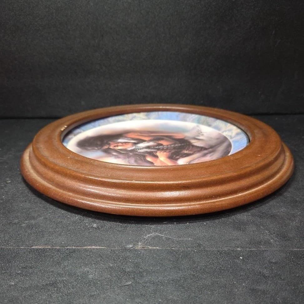Bradford Exchange "The Lovers" Collectible Plate, Native American Soul Mates - Thumbnail 7