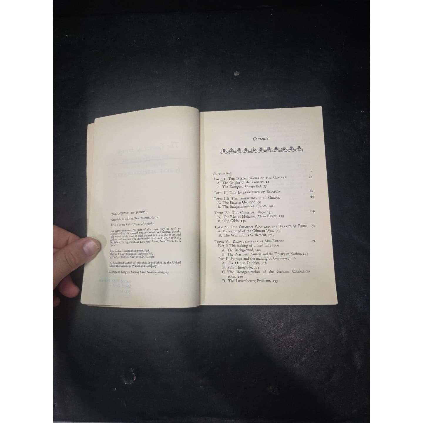 The Concert of Europe 1815-1914 by Rene Albrecht-Carrie, Harper Torchbooks - Thumbnail 5