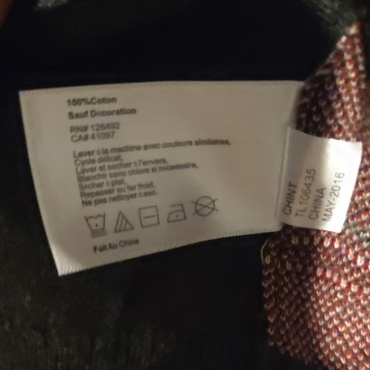Greg Norman Quarter Zip Sweater, Charcoal Gray Plaid Windowpane, Men's Large - Thumbnail 6