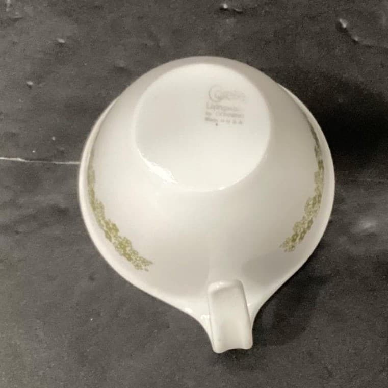 Corelle Crazy Daisy Spring Blossom Coffee Cups, Set of 4, Vtg Hook Handle Mugs - Thumbnail 5
