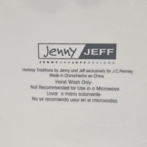 Jeff & Jenny Nutcracker Jar, Vintage Large Cookie Holder, Christmas Storage - Thumbnail 9