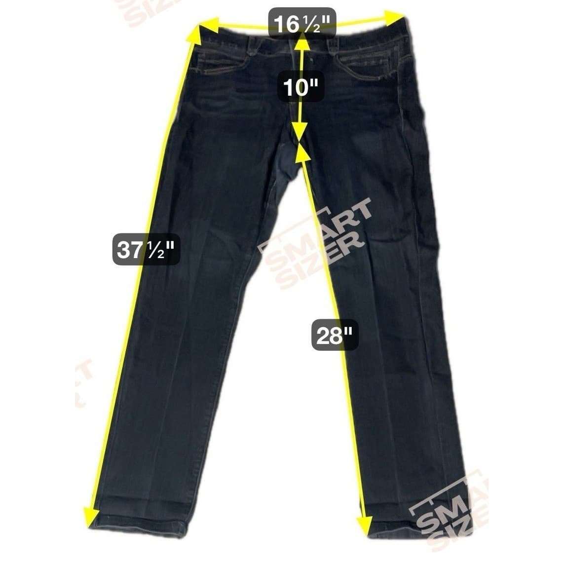 Democracy Ab solution Booty Lift Dark Wash Blue Skinny Jeans, Size 10, B1105ADBX - Thumbnail 2