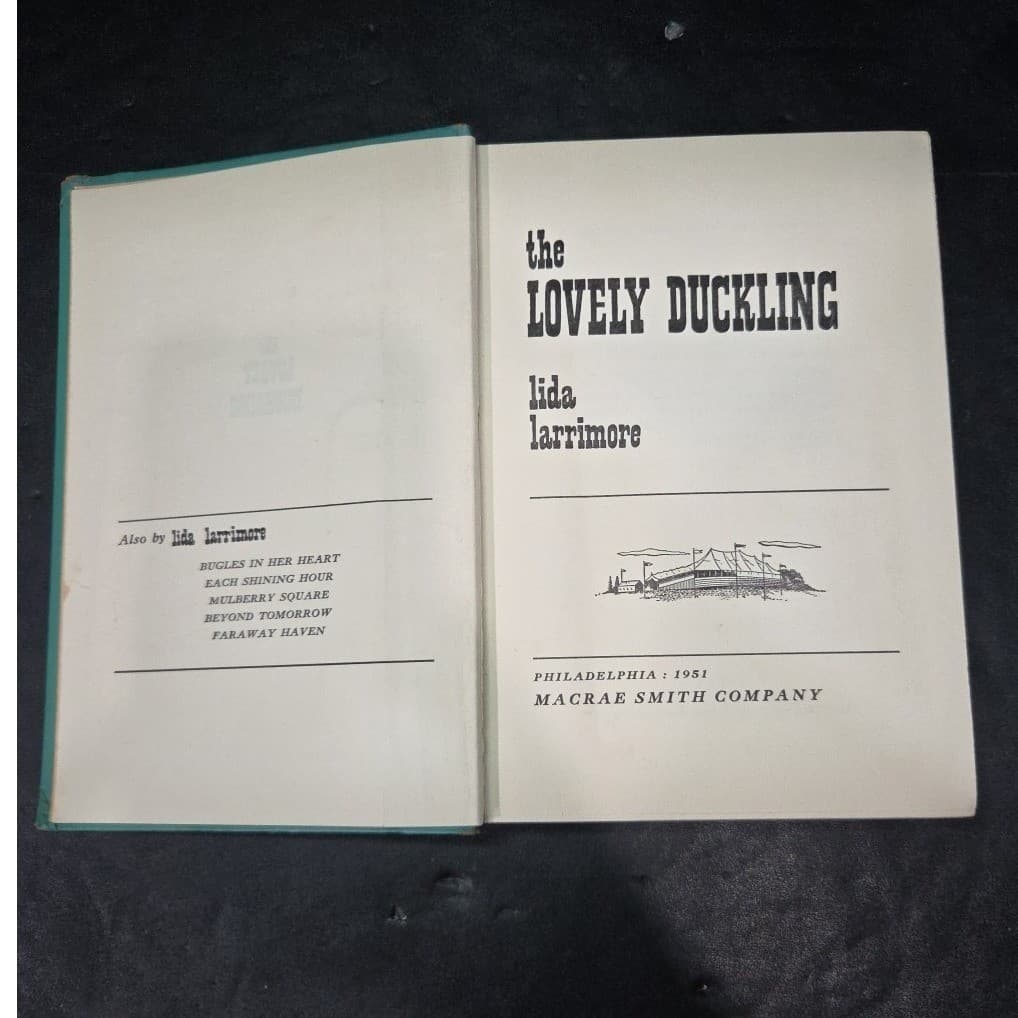The Lovely Duckling by Lida Larrimore, 1951 First Edition Hardcover Macrae Smith - Thumbnail 5