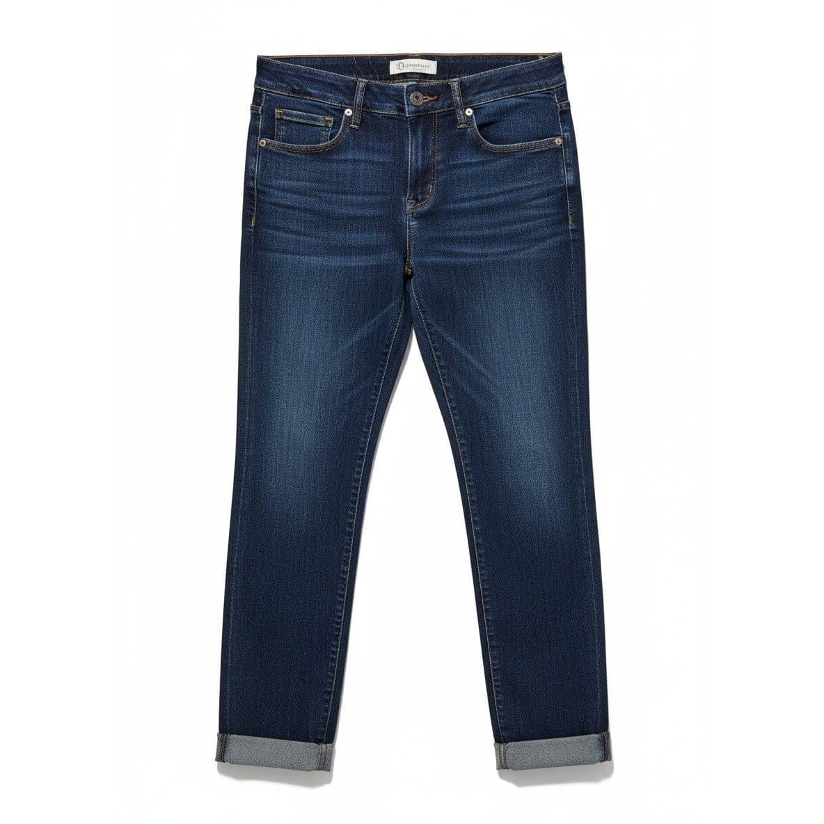 Democracy Ab solution Booty Lift Dark Wash Blue Skinny Jeans, Size 10, B1105ADBX