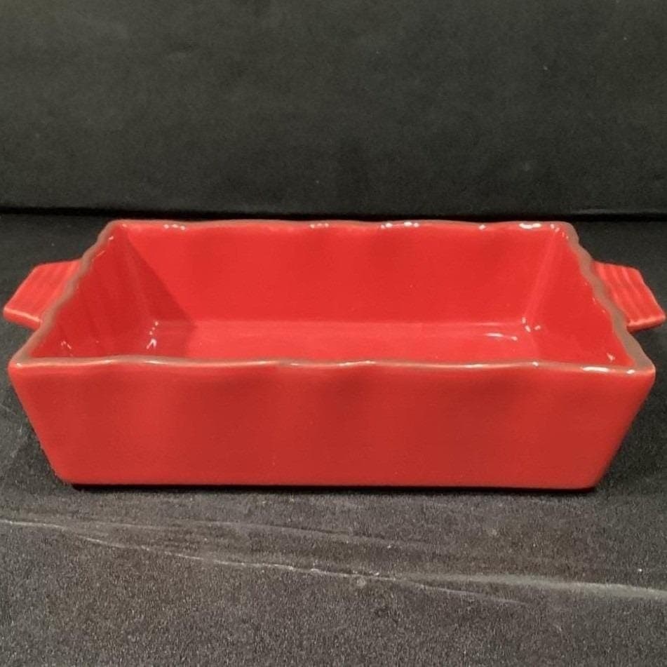 Chantal 1.25 Qt Red Ceramic Baking Dish, #93-EDRT22, Modern Stoneware Bakeware - Thumbnail 8