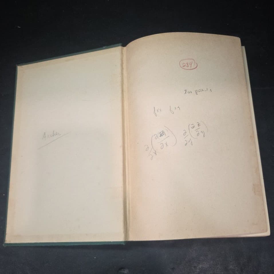 Mathematical Analysis for Economists R.G.D Allen 1950 Macmillan London Hardcover - Thumbnail 3