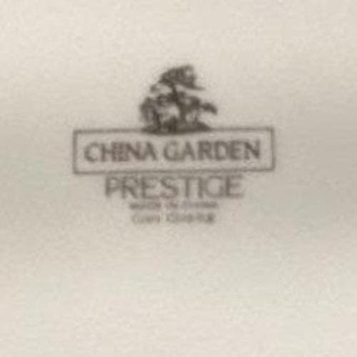 Presige China "China Garden" Dinner Plates, Set of 4 Multicolor Floral Porcelain - Thumbnail 3