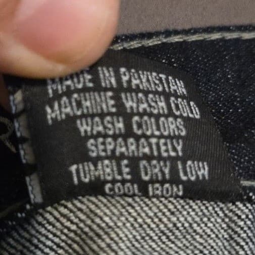 King Maker Indigo Carpenter Jeans, Men's Size 36, Contrast Stitch Utility Denim - Thumbnail 8