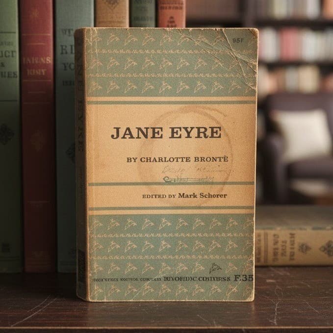 Jane Eyre by Charlotte Bronte, Riverside Editions, Softcover Houghton Mifflin