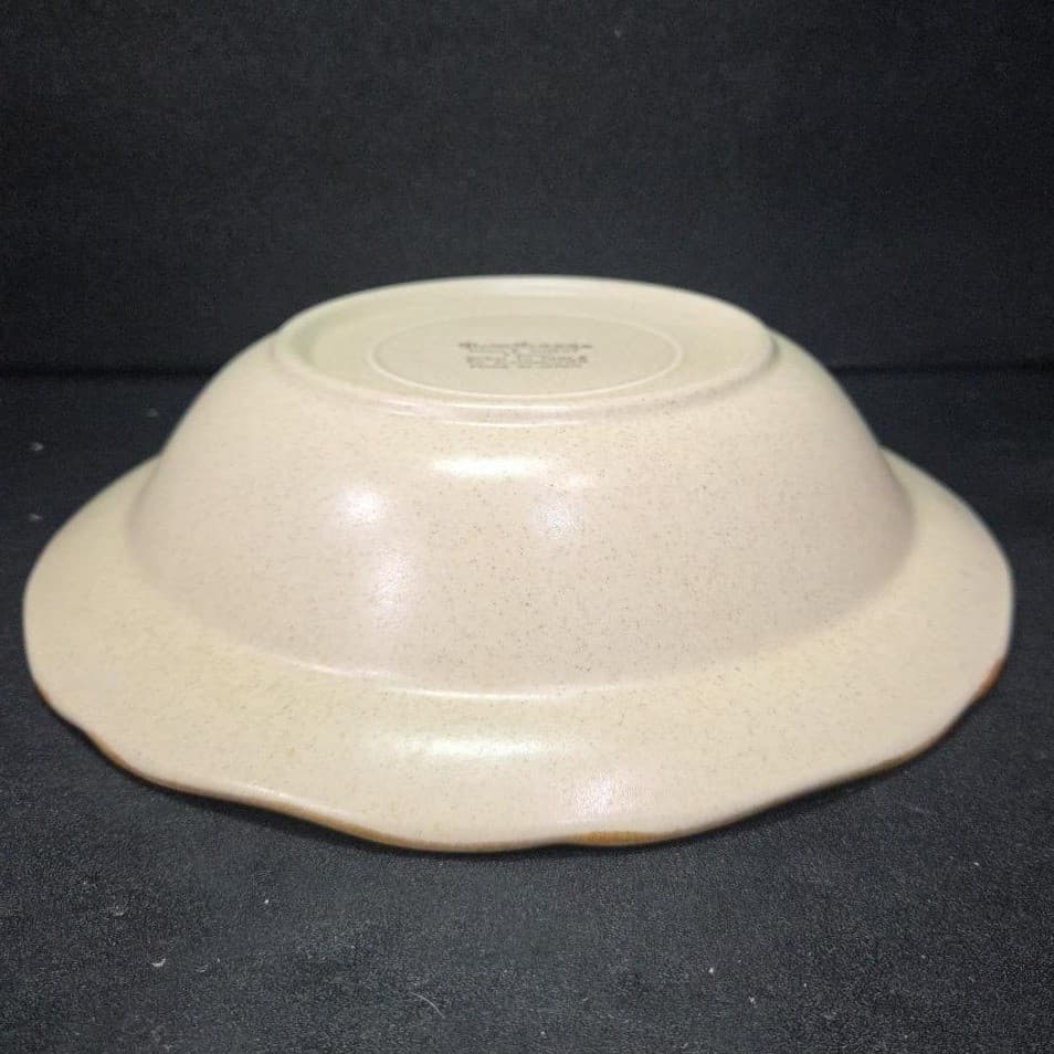 Mikasa Whole Wheat Vegetable Serving Bowl, Vtg Stoneware Tableware, Dinnerware - Thumbnail 7