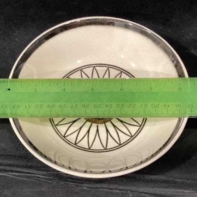 Royal China Cavalier "Casa del Sol", 2 Salad Bowls & Plate, Vintage Ironstone - Thumbnail 3