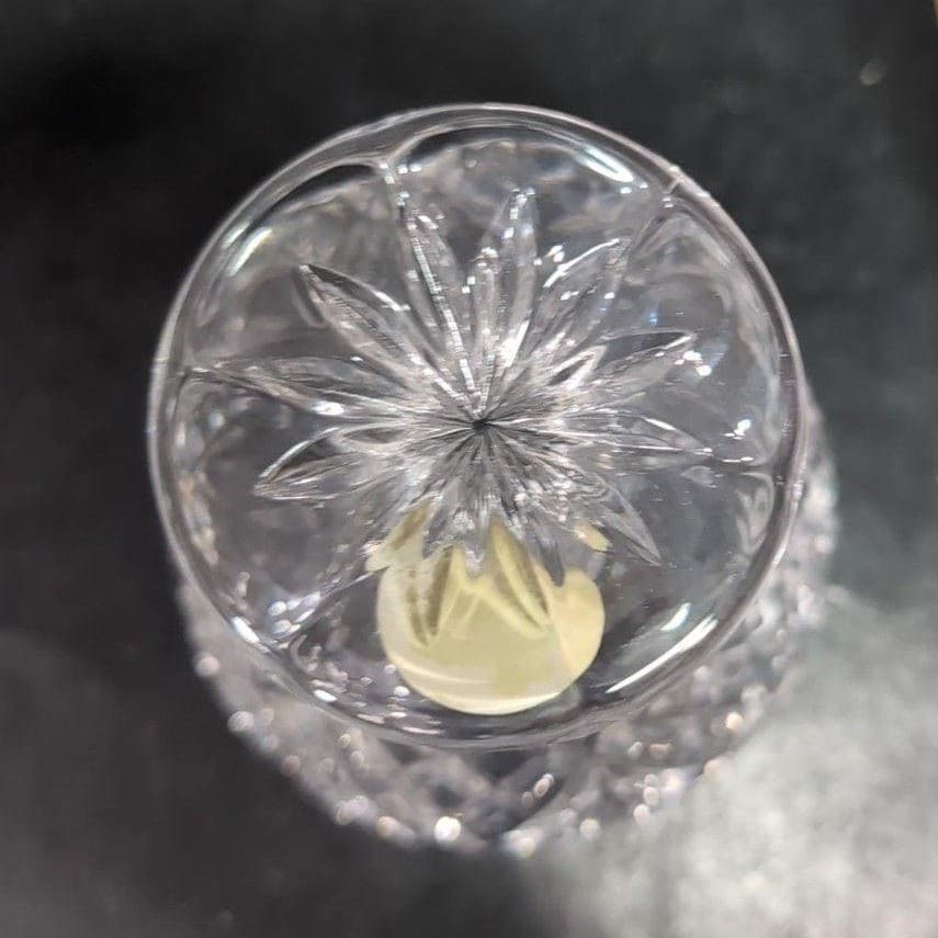 Princess House Royal Highlights Footed Dessert Bowl #801, Vtg Crystal Stemware - Thumbnail 8