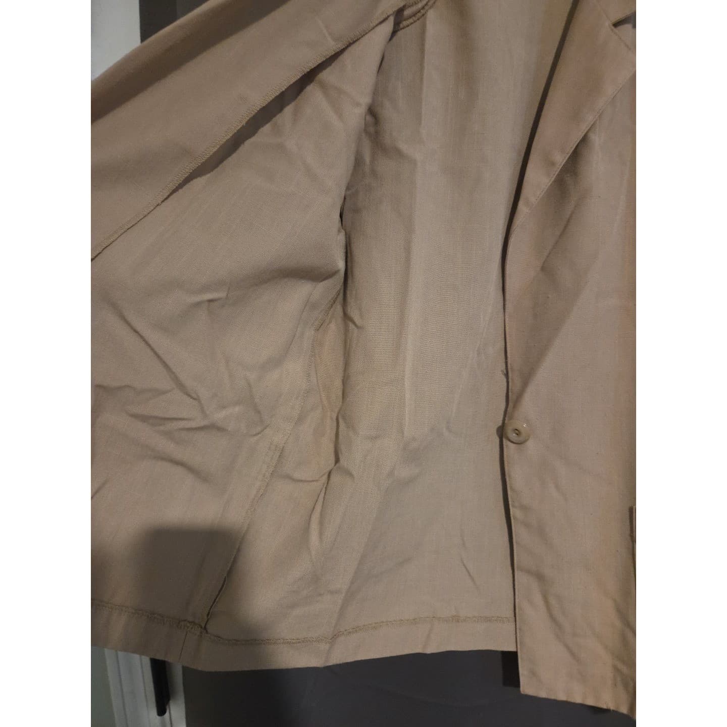 Sag Harbor Tan Single Button Blazer, Women's Tan Professional Office Wear Jacket - Thumbnail 7