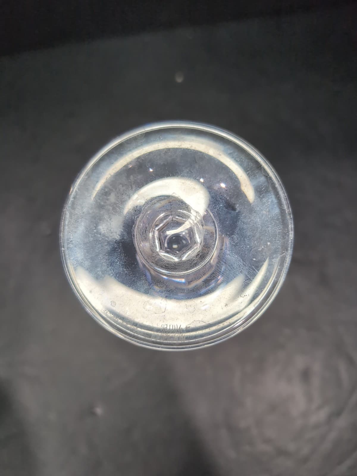 Miller Roganka Alfresco Blue Water Goblet, Lead Crystal Glassware, Hand Blown - Thumbnail 7