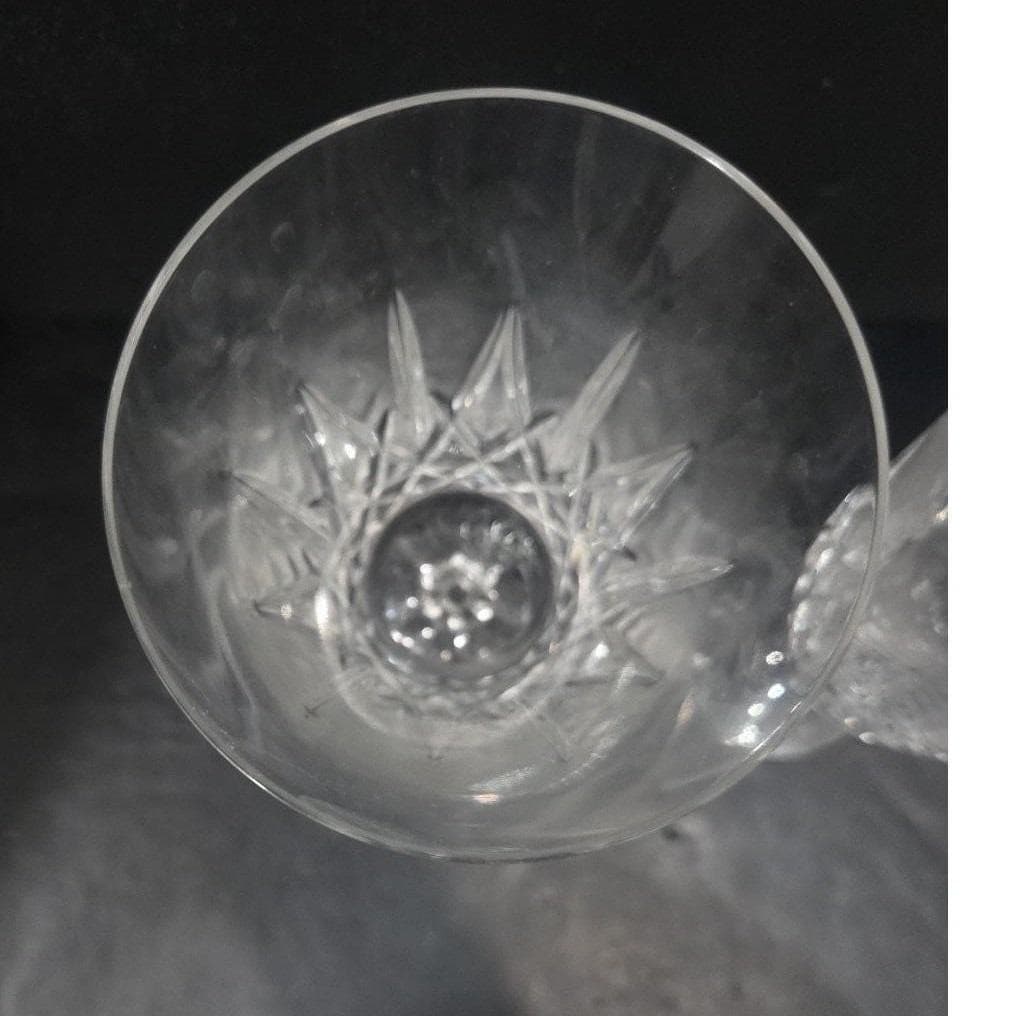 Noritake Crystal D'orsay Iced Tea Goblets, Set of 2, Vintage Drinkware, Stemware - Thumbnail 5