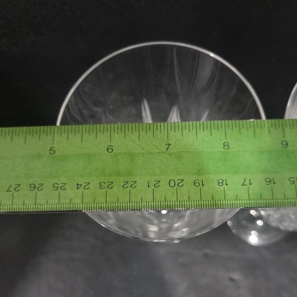 Noritake Crystal D'orsay Iced Tea Goblets, Set of 2, Vintage Drinkware, Stemware - Thumbnail 3