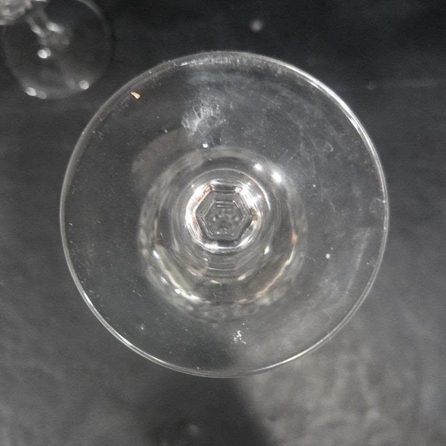 Noritake Crystal D'orsay Iced Tea Goblets, Set of 2, Vintage Drinkware, Stemware - Thumbnail 4