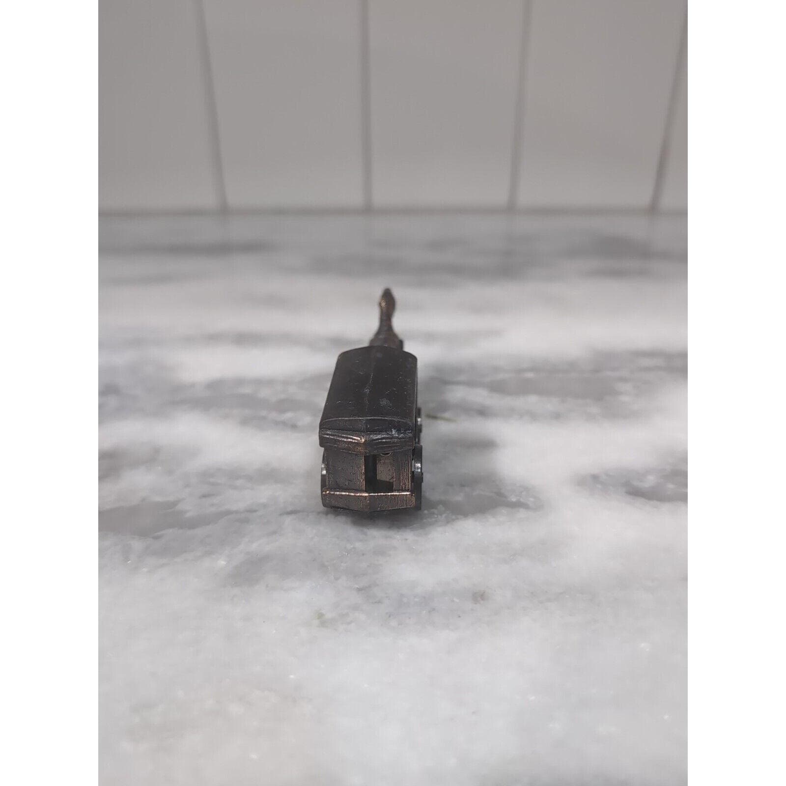Horse Drawn Carriage Pencil Sharpener, Pewter Die Cast Sharpener, Desk Accessory - Thumbnail 4