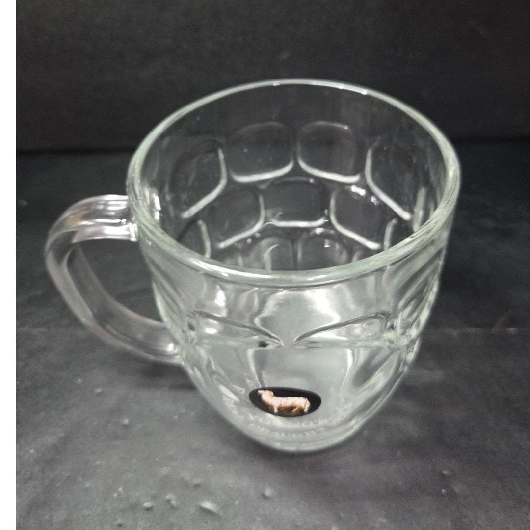 Youngs Real Fraught Beer Dimpled Clear Mug, Replacement Vintage Style Pint Glass - Thumbnail 6